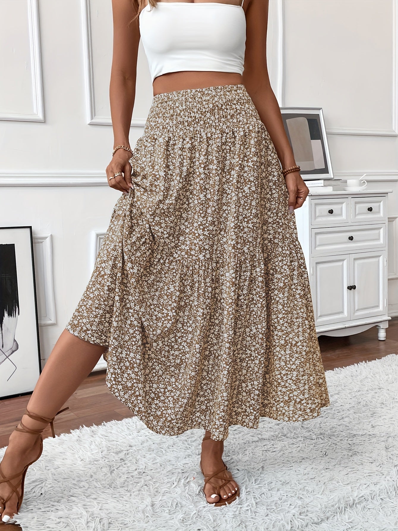 Clara Daydream Floral Skirt