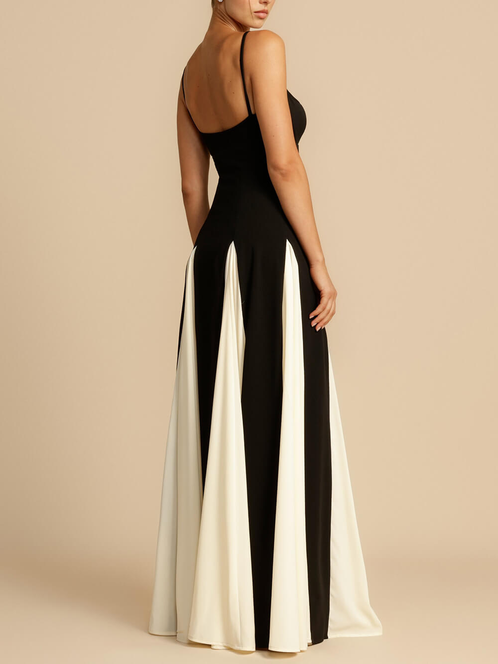 Camille Veil A-line Slip Maxi Dress