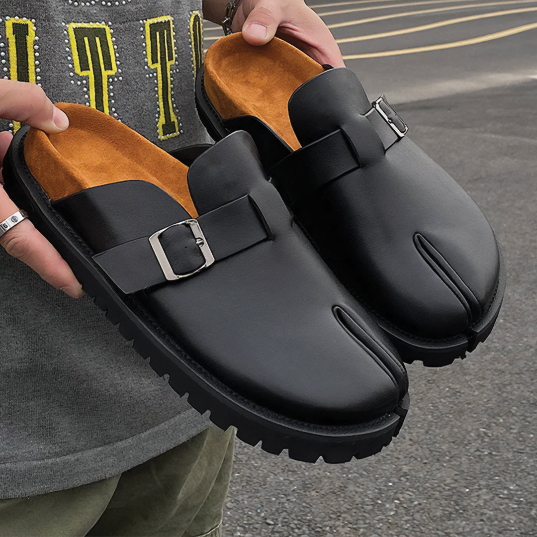 Aven Buckle Mules