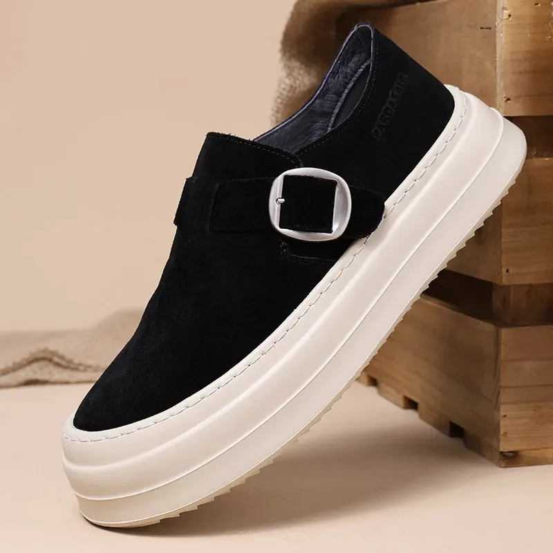 MILANO VERO Men’s Retro Loafers – Lightweight Slip-On Comfort Shoes