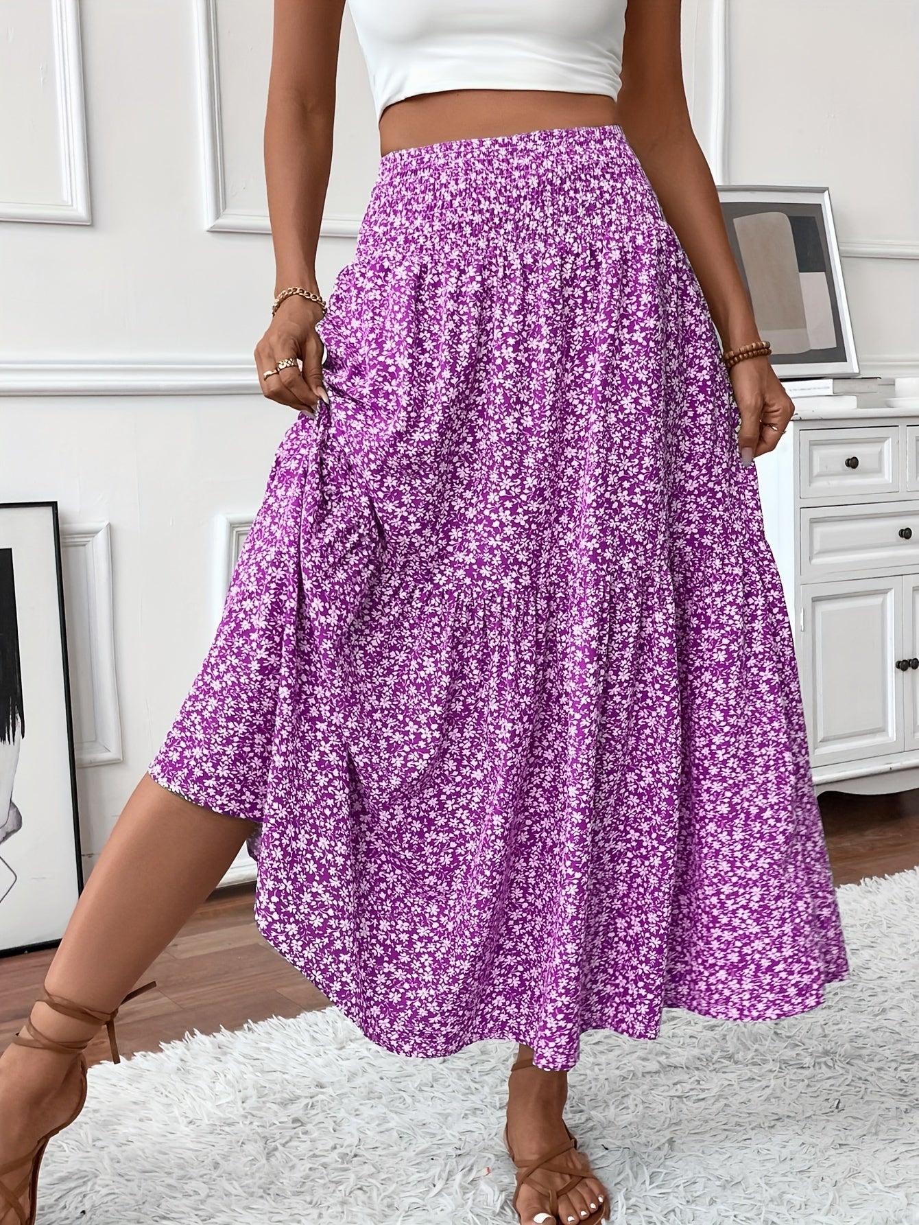 Clara Daydream Floral Skirt
