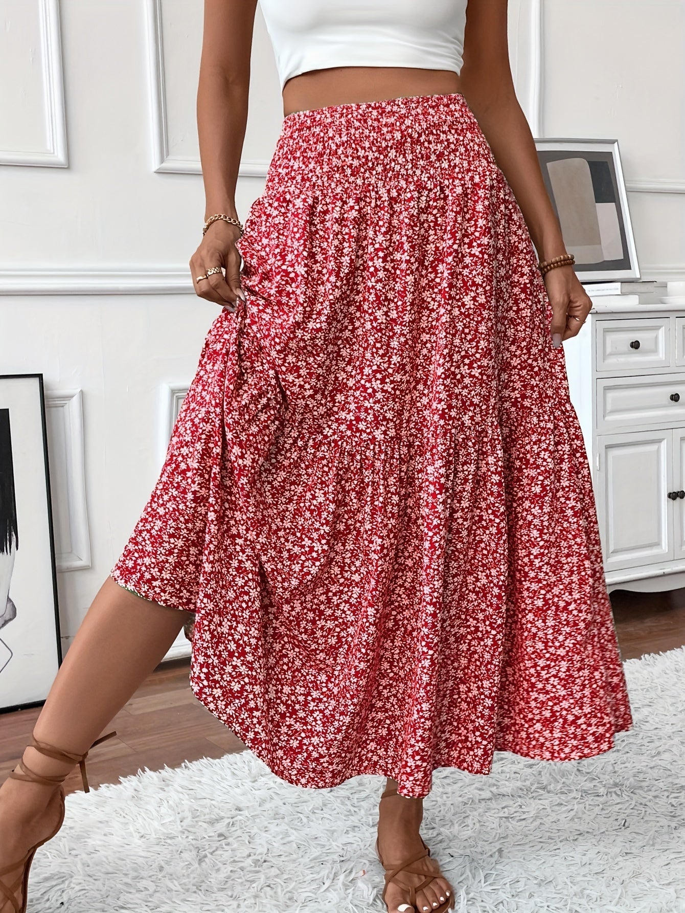 Clara Daydream Floral Skirt