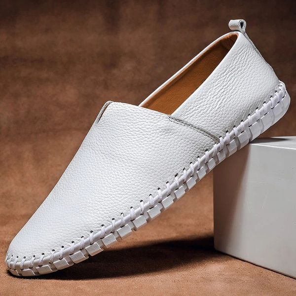 GIANNI LEATHER LOAFERS