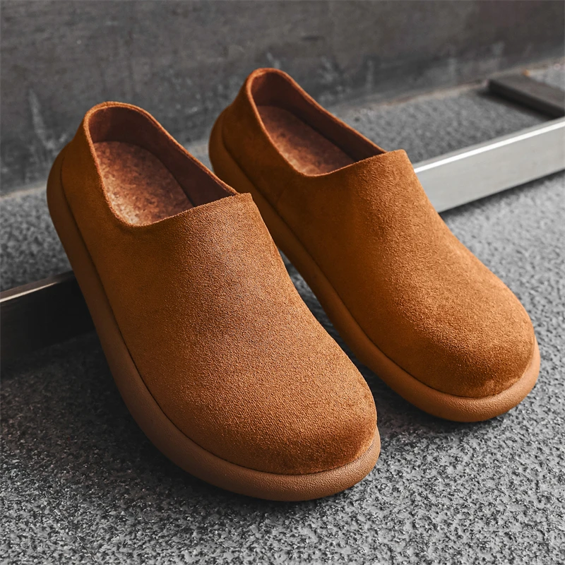 Premium Suede Leather Mules