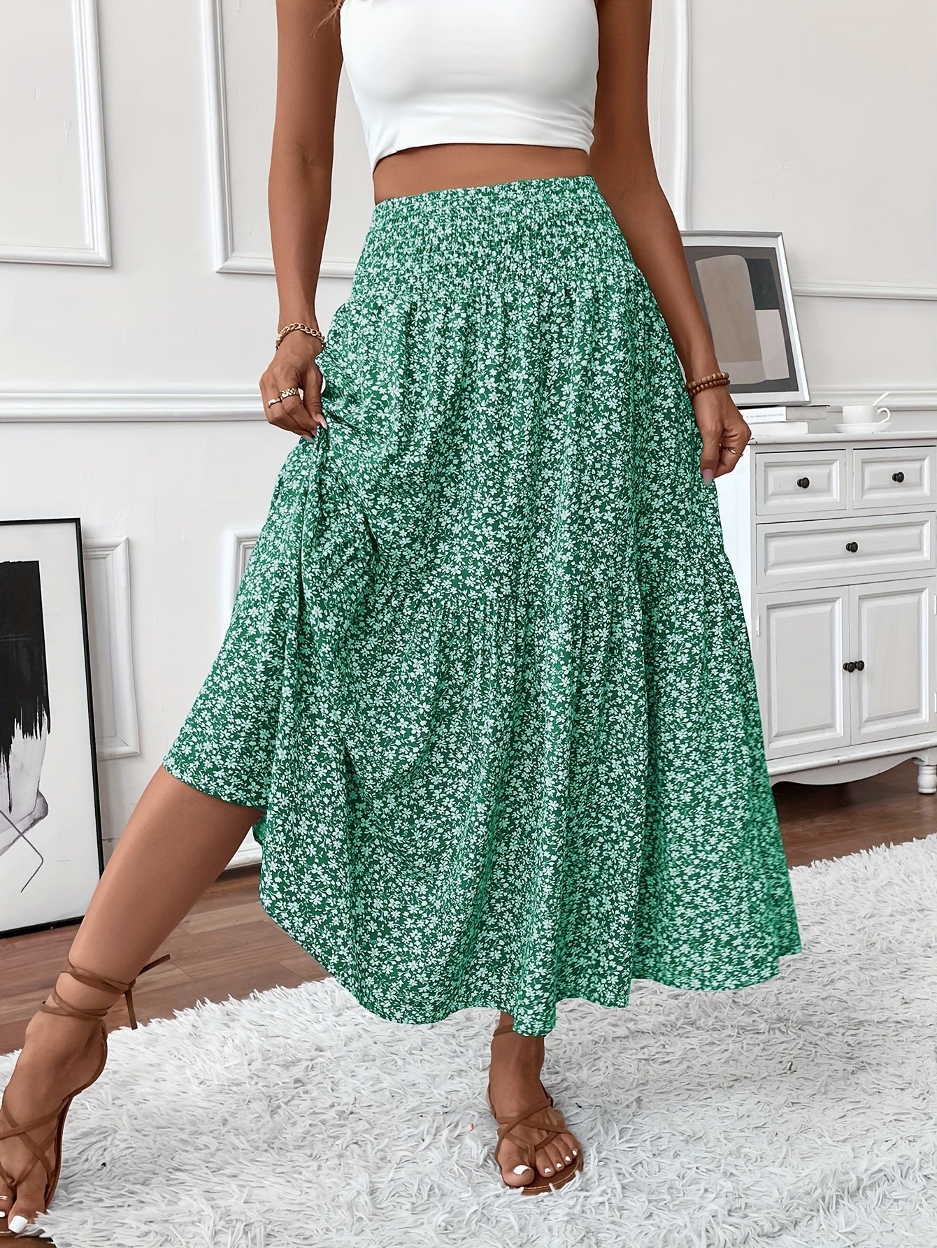 Clara Daydream Floral Skirt