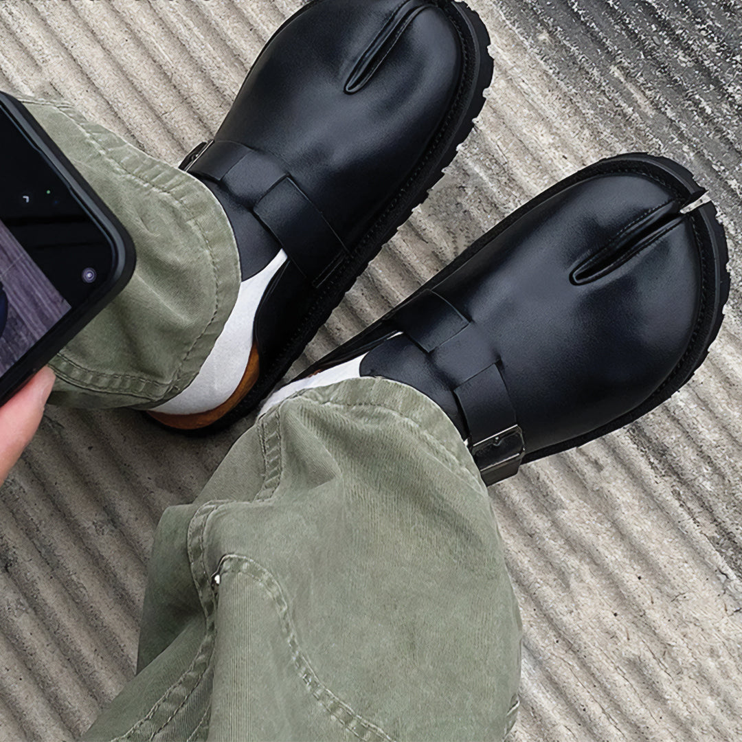Aven Buckle Mules