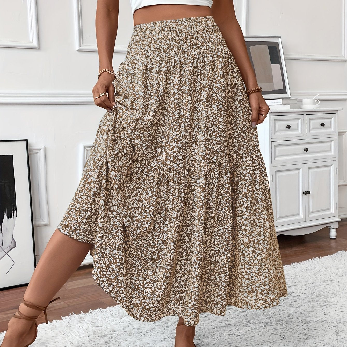 Clara Daydream Floral Skirt