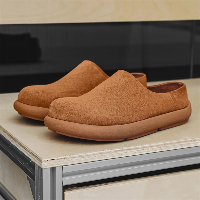 Premium Suede Leather Mules