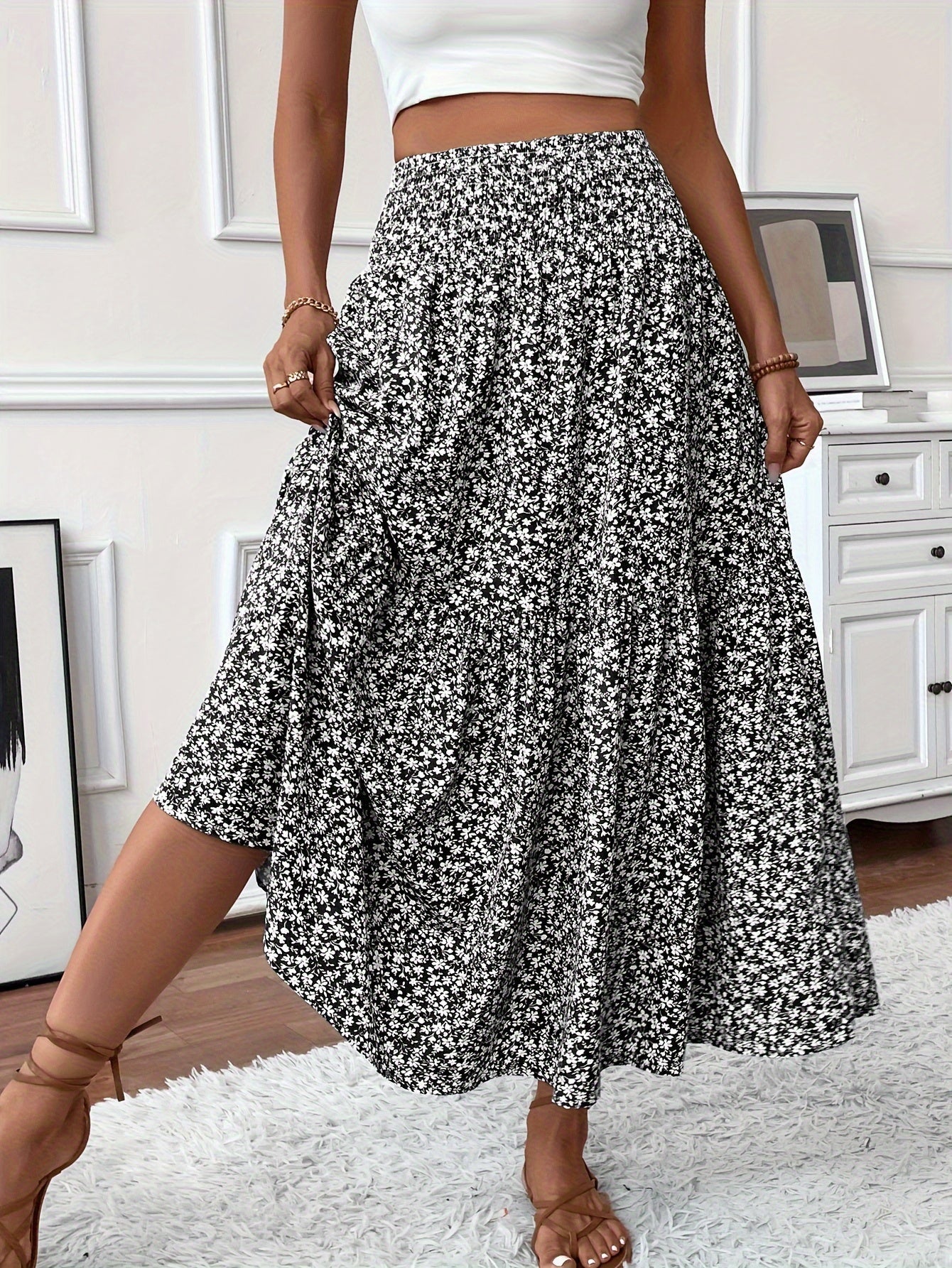 Clara Daydream Floral Skirt