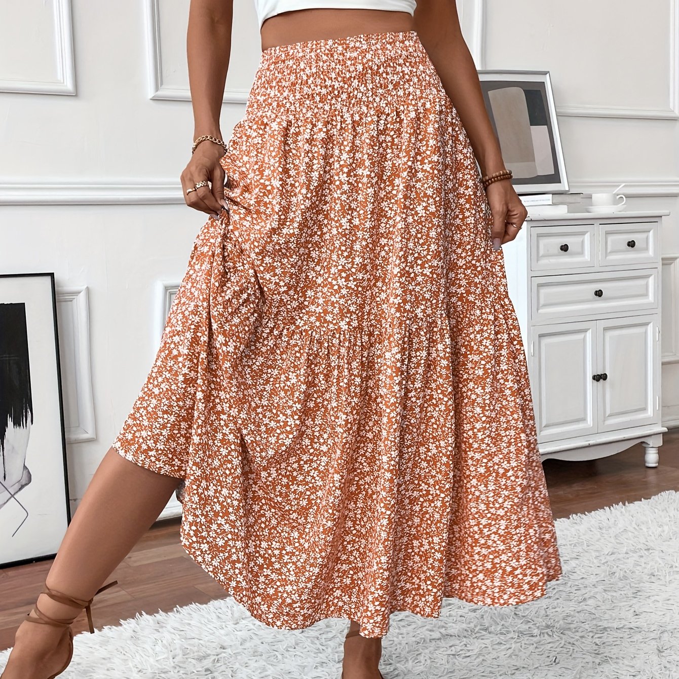Clara Daydream Floral Skirt
