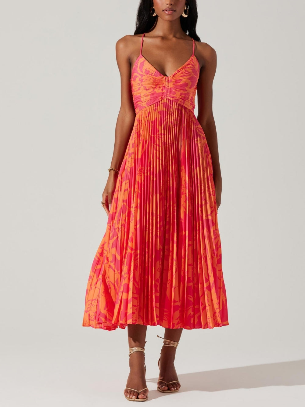 Liora Petal Grace Midi Dress