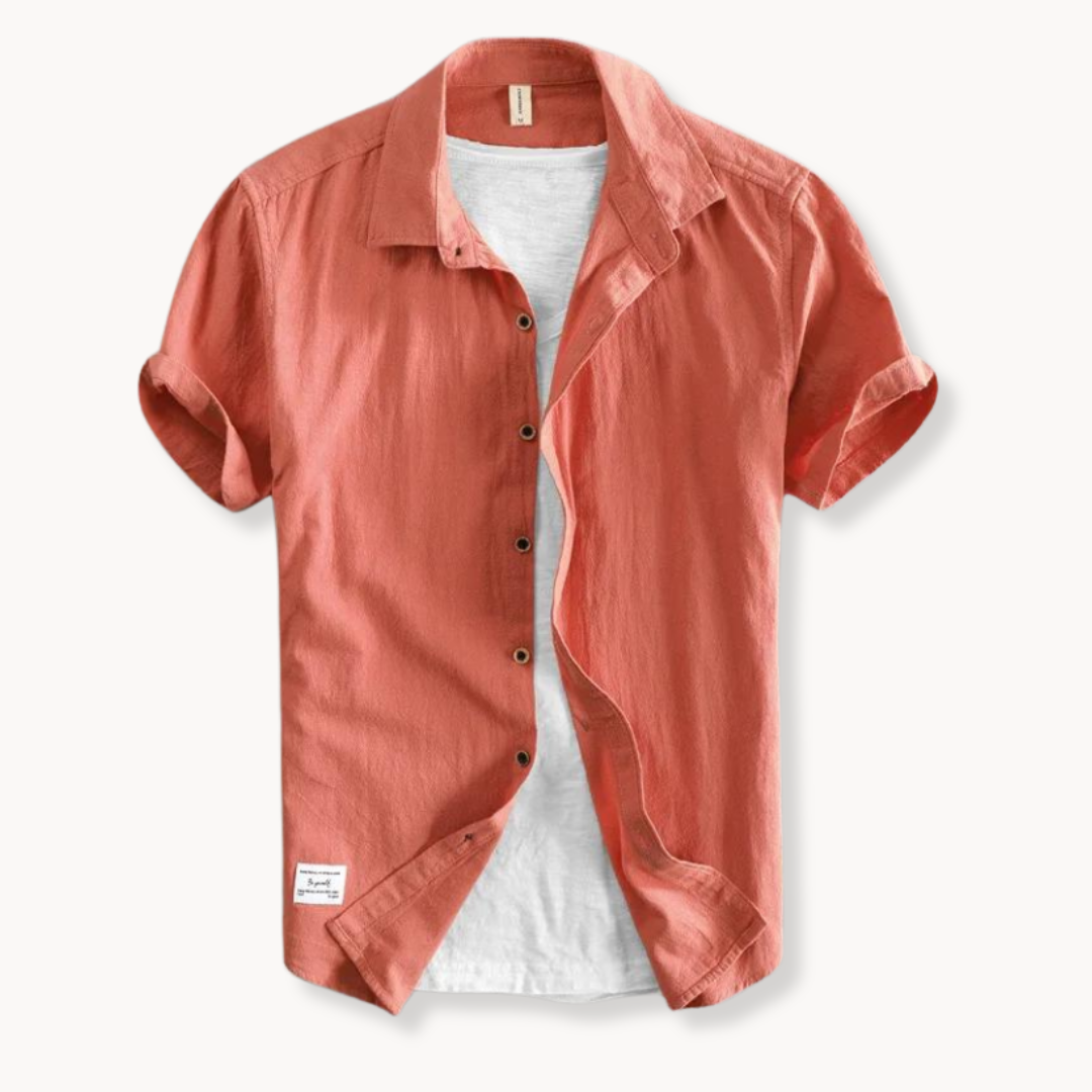 Amalfi Men’s Linen Shirt – Lightweight, Breathable Summer Wear