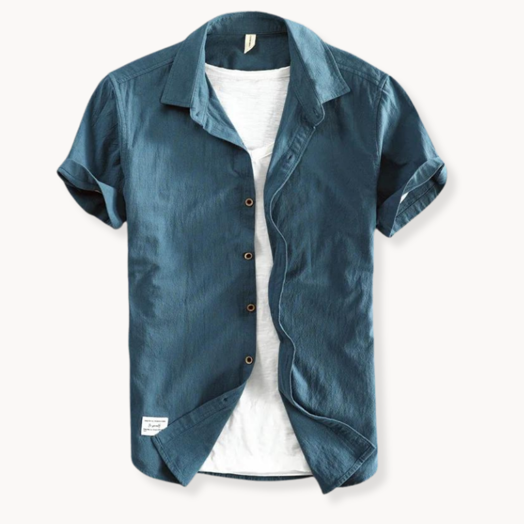 Amalfi Men’s Linen Shirt – Lightweight, Breathable Summer Wear