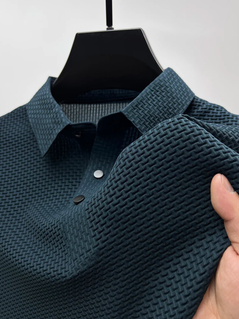 Mavro: Essential Knit Polo Shirt