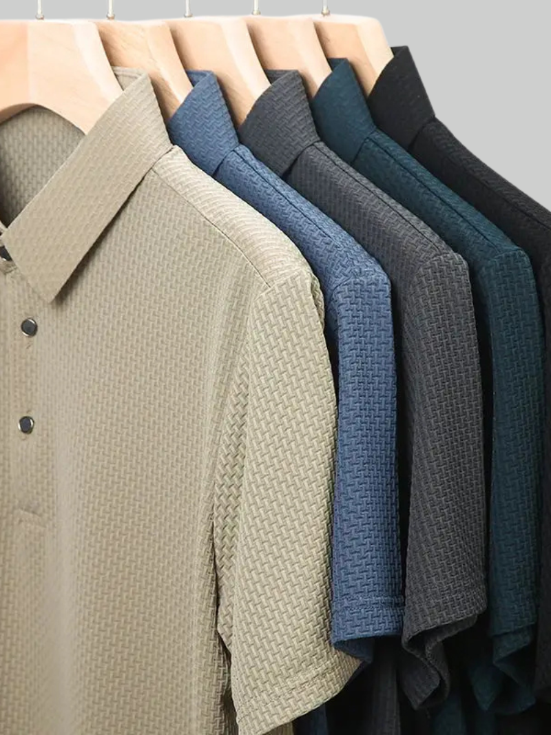Mavro: Essential Knit Polo Shirt