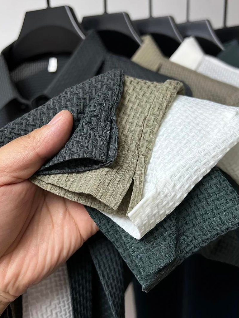 Mavro: Essential Knit Polo Shirt