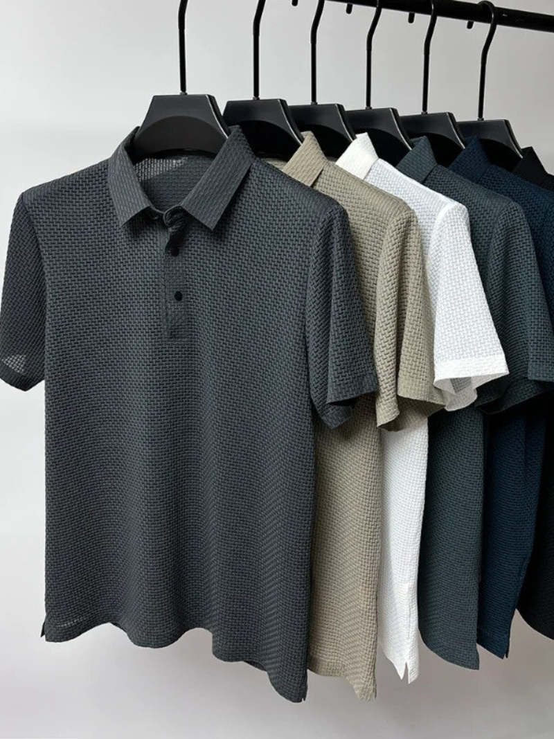 Mavro: Essential Knit Polo Shirt