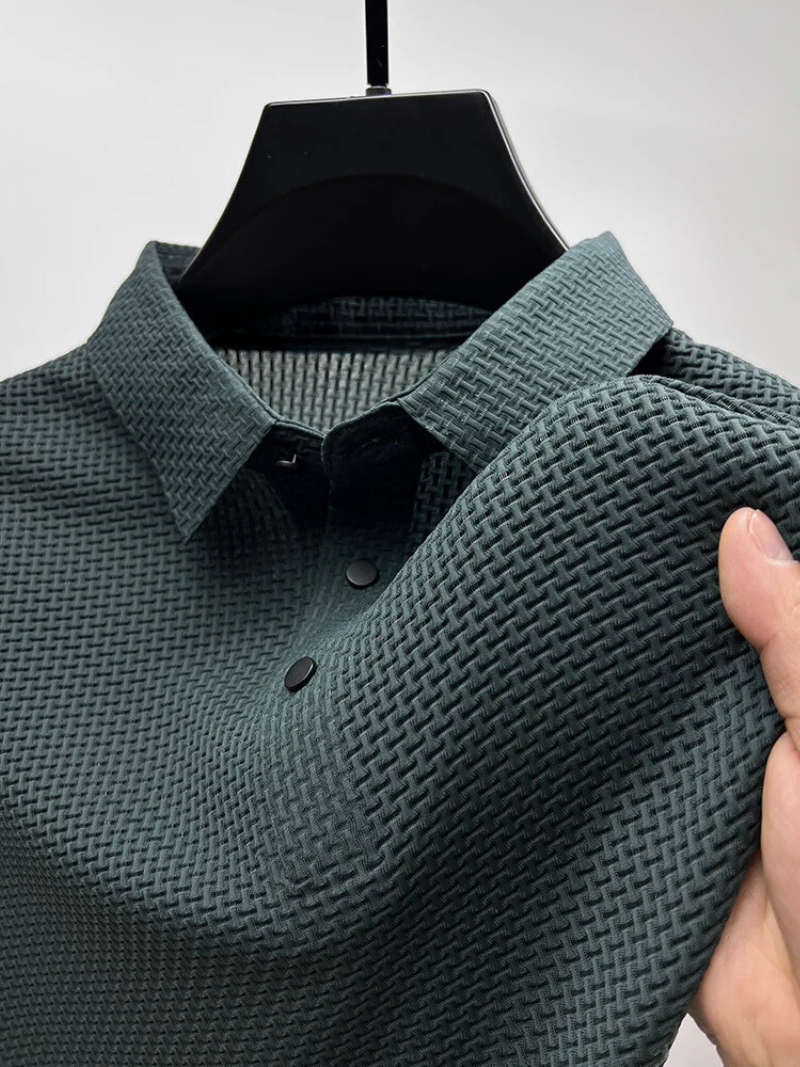 Mavro: Essential Knit Polo Shirt