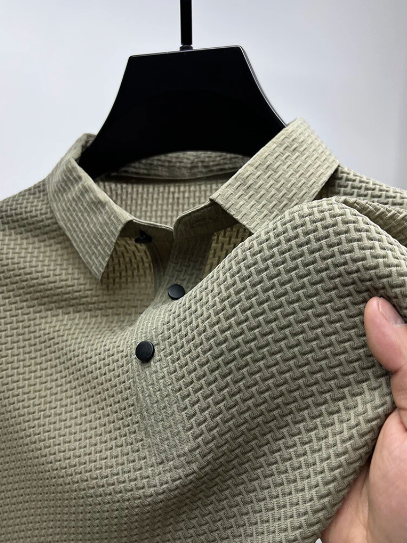 Mavro: Essential Knit Polo Shirt
