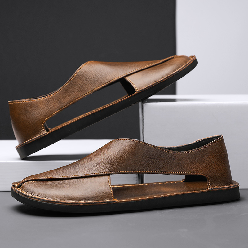 Serene Leather Sandals