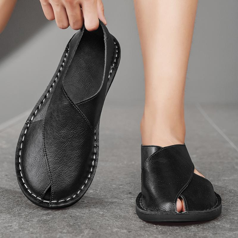Serene Leather Sandals