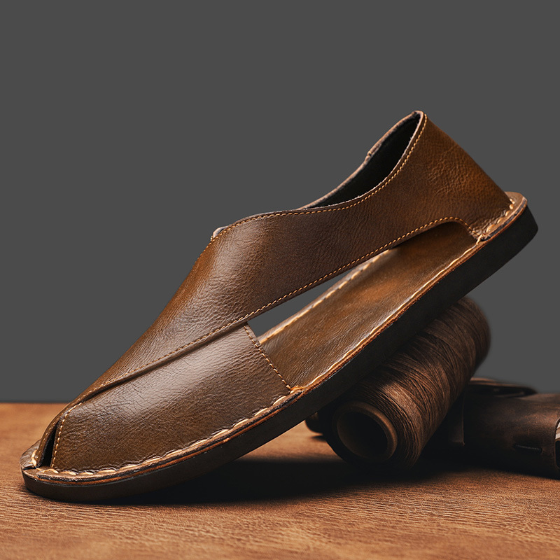 Serene Leather Sandals