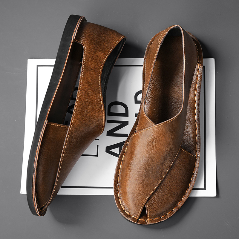 Serene Leather Sandals
