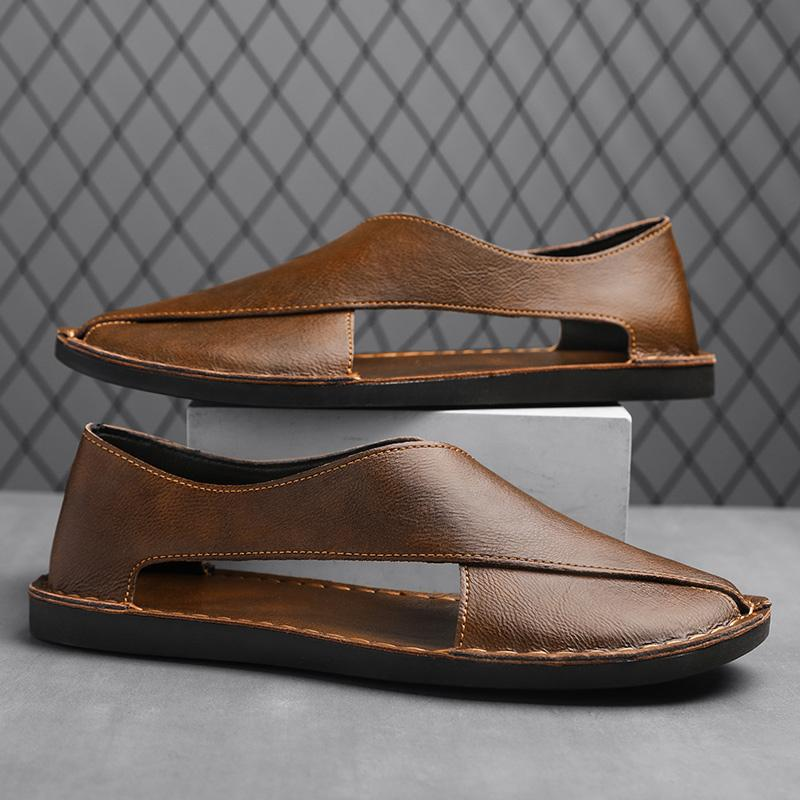 Serene Leather Sandals