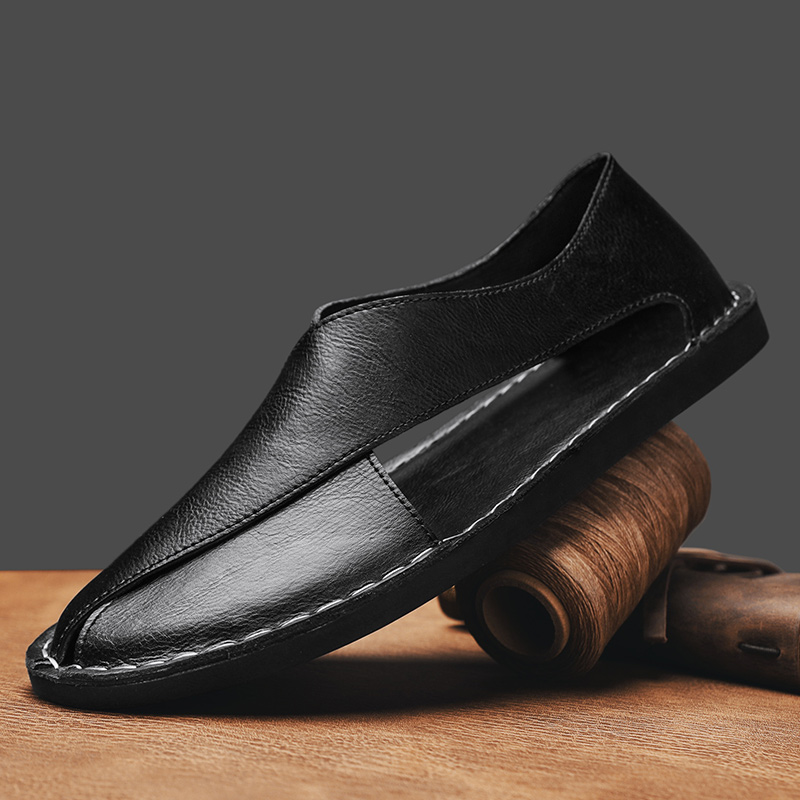 Serene Leather Sandals