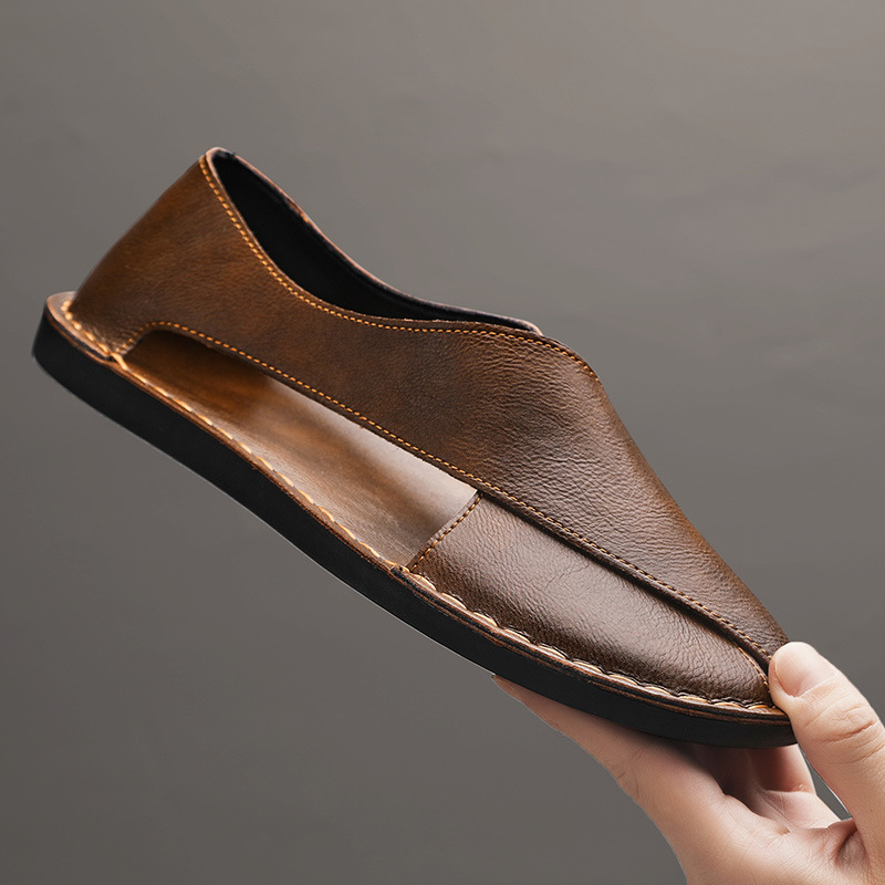 Serene Leather Sandals