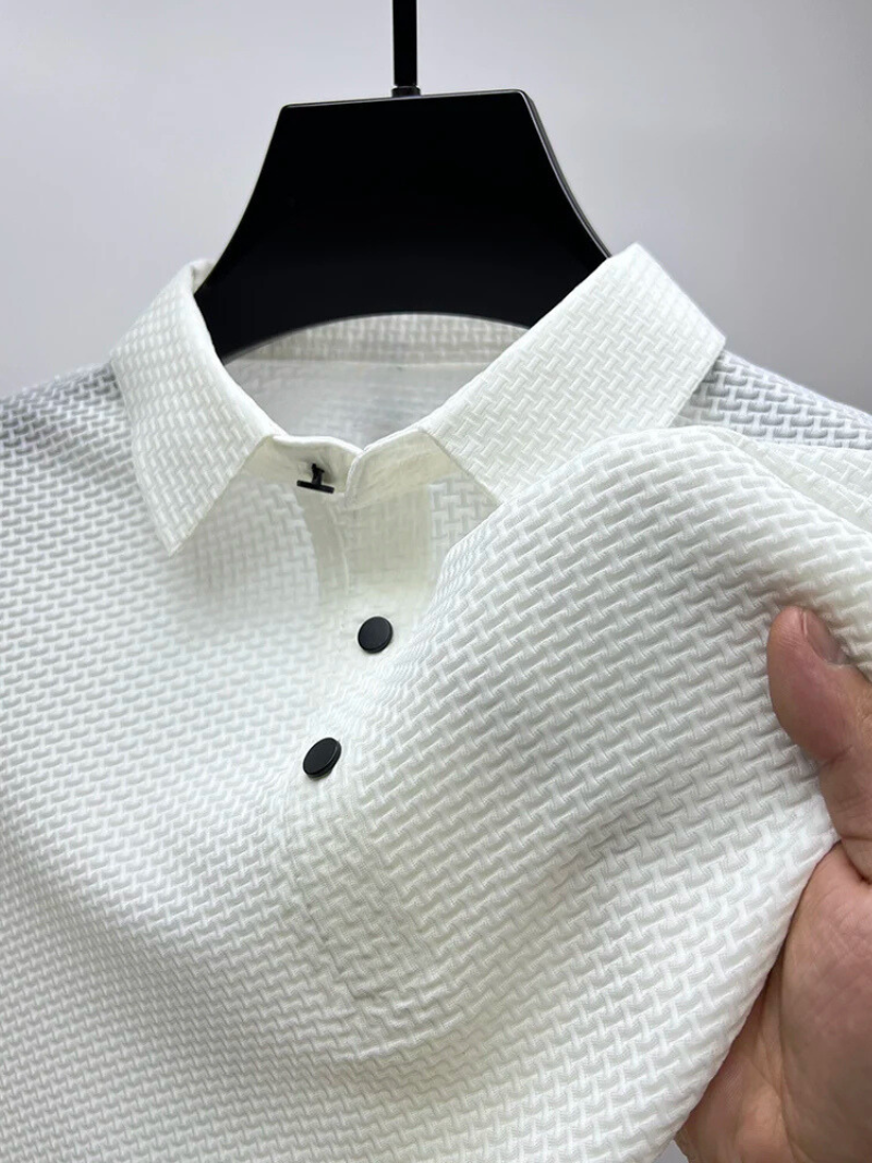 Mavro: Essential Knit Polo Shirt