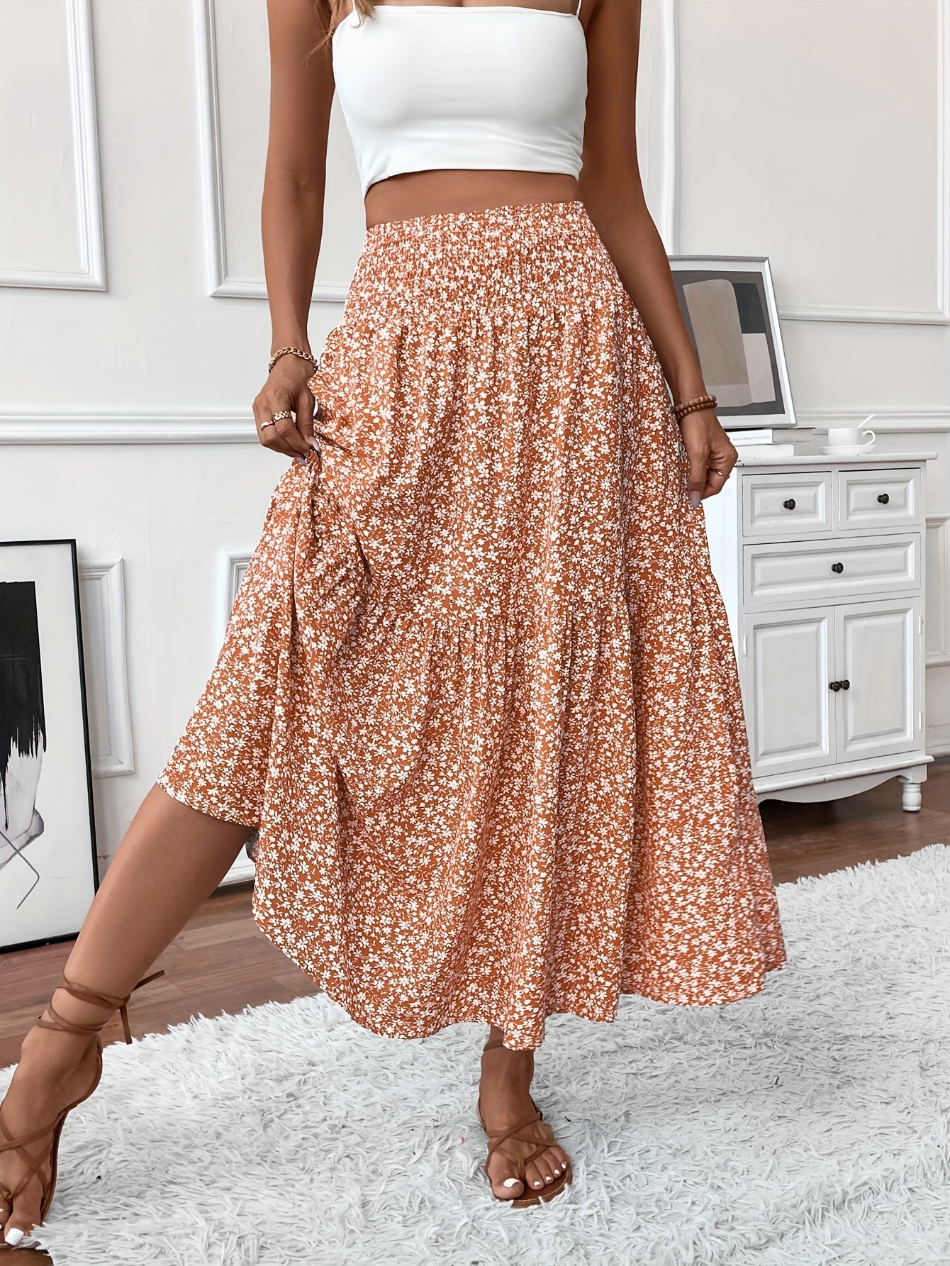 Clara Daydream Floral Skirt