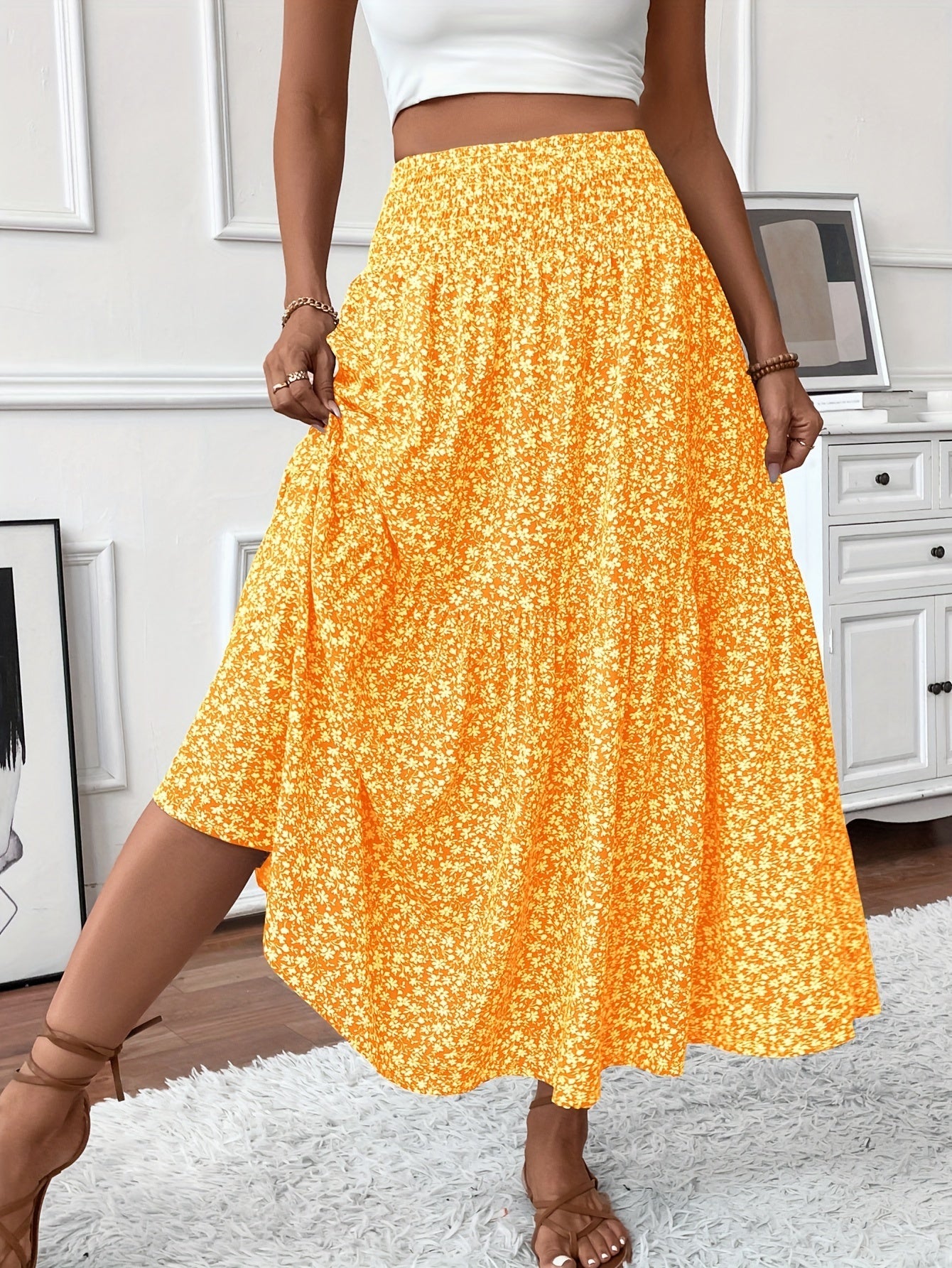 Clara Daydream Floral Skirt