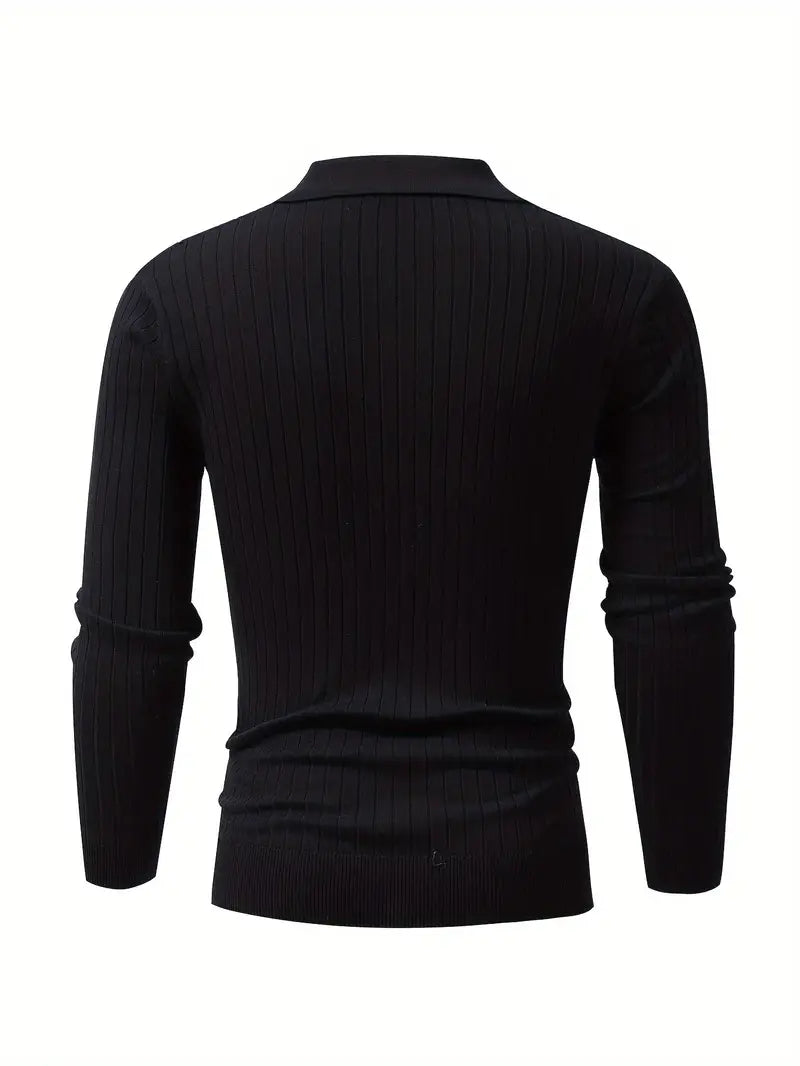 Men’s V-Neck Long Sleeve T-Shirt