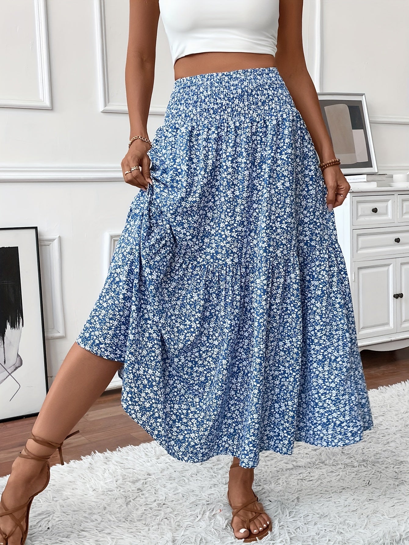 Clara Daydream Floral Skirt