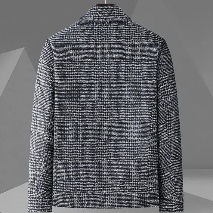Morgan Plaid Short Coat