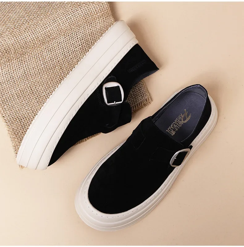 MILANO VERO Men’s Retro Loafers – Lightweight Slip-On Comfort Shoes