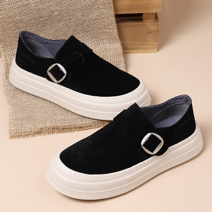 MILANO VERO Men’s Retro Loafers – Lightweight Slip-On Comfort Shoes