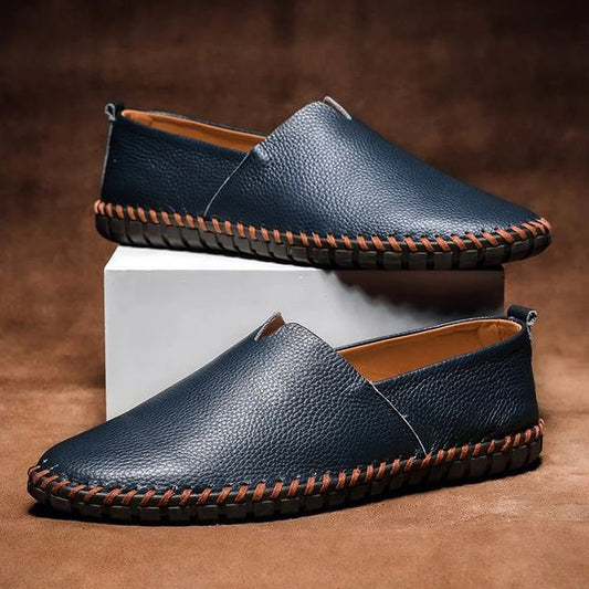 GIANNI LEATHER LOAFERS