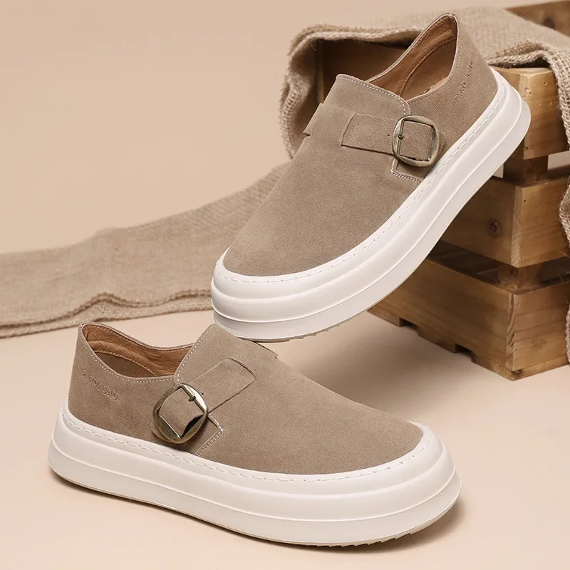 MILANO VERO Men’s Retro Loafers – Lightweight Slip-On Comfort Shoes