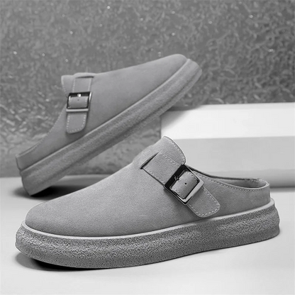 GIANNI MILANO Men’s Suede Slippers – Casual Luxe Slip-Ons