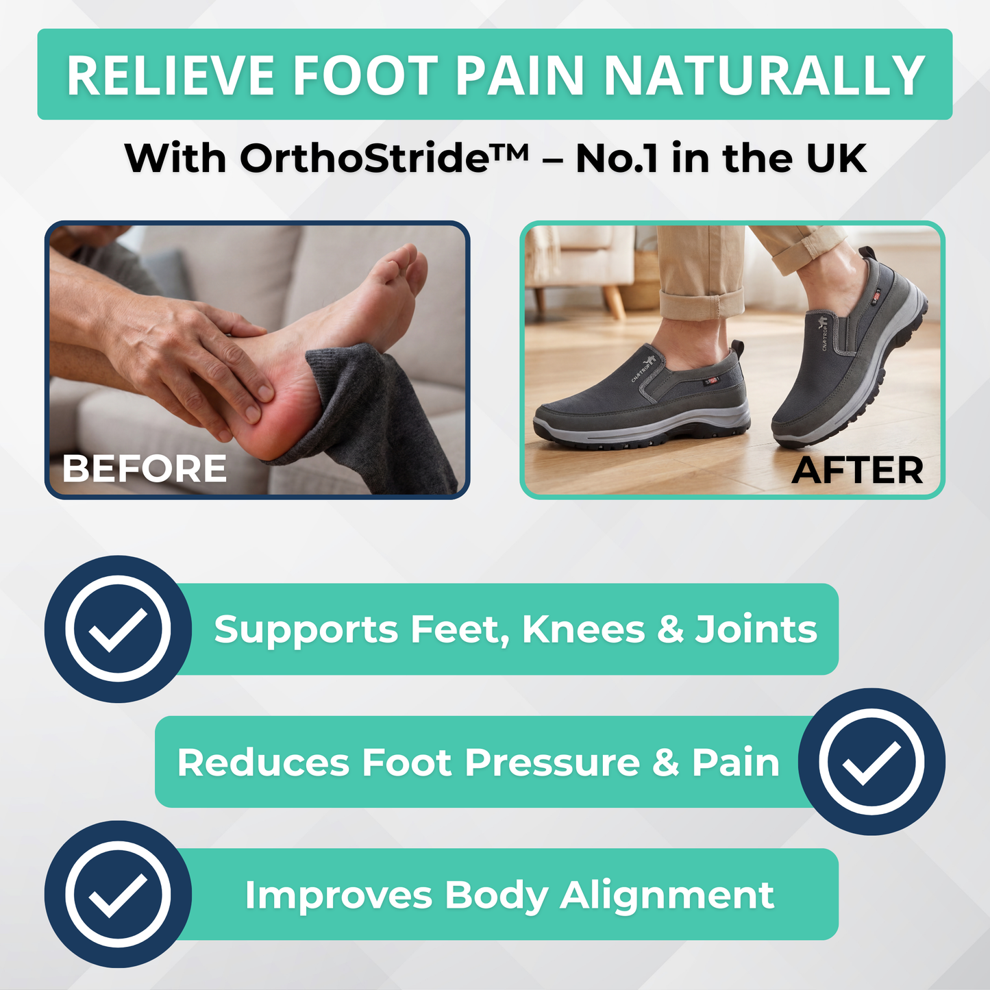 OrthoStride™ | The UK’s Leading Orthopaedic Shoes (Blue Clinical Series)