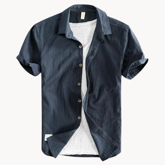 Amalfi Men’s Linen Shirt – Lightweight, Breathable Summer Wear