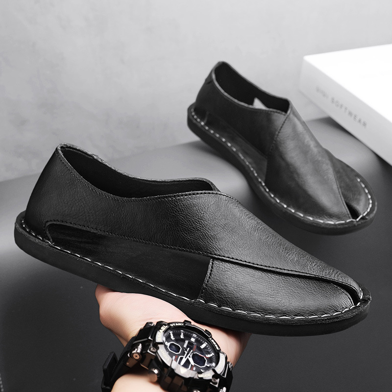 Serene Leather Sandals