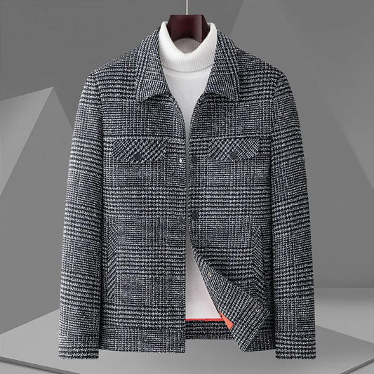 Morgan Plaid Short Coat