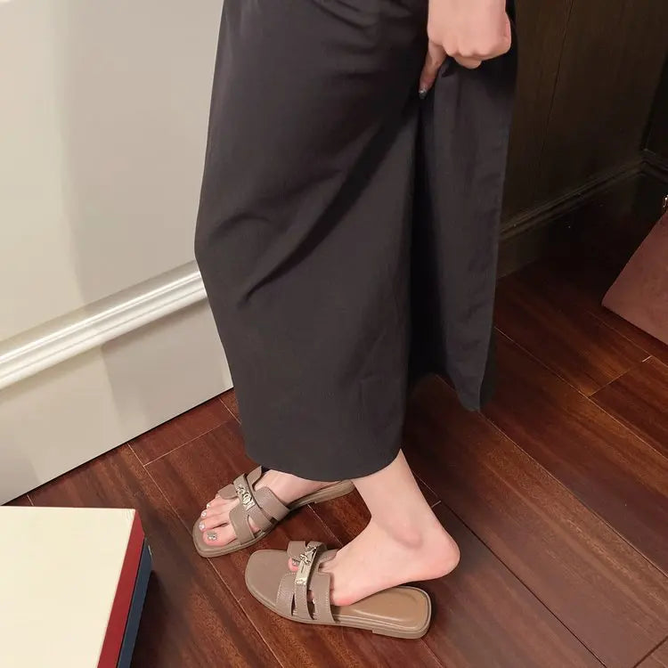 Golden Charm Sandals