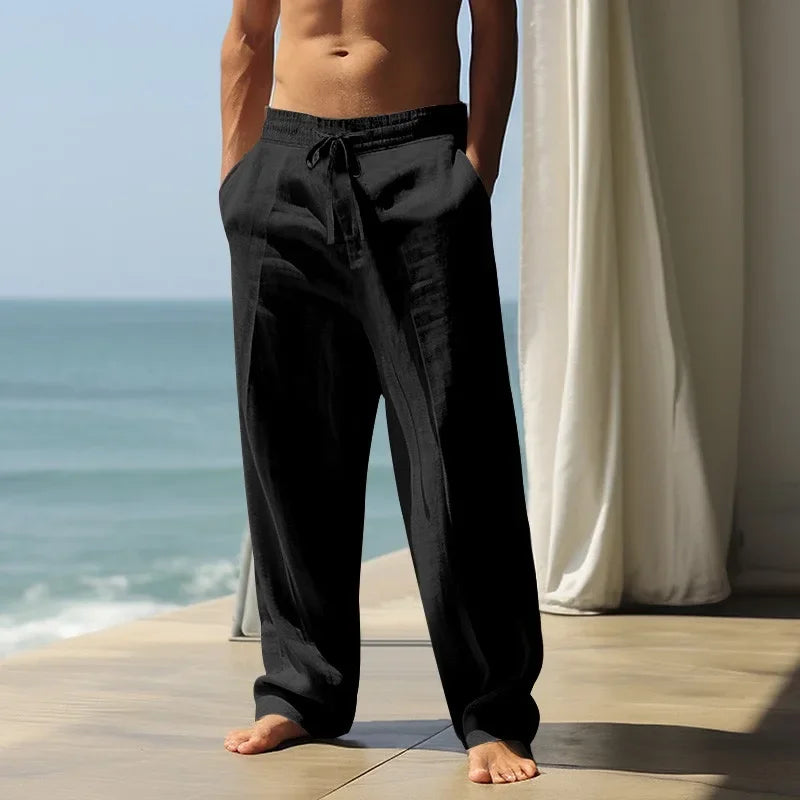 The Heritage Linen Trouser