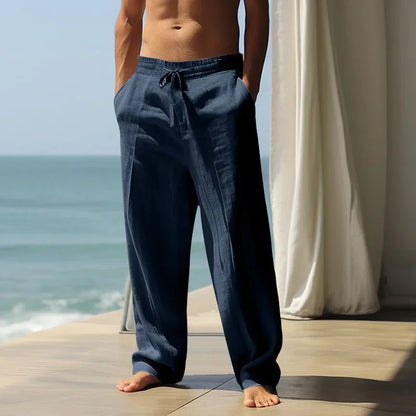 The Heritage Linen Trouser
