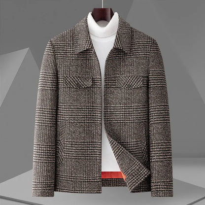 Morgan Plaid Short Coat
