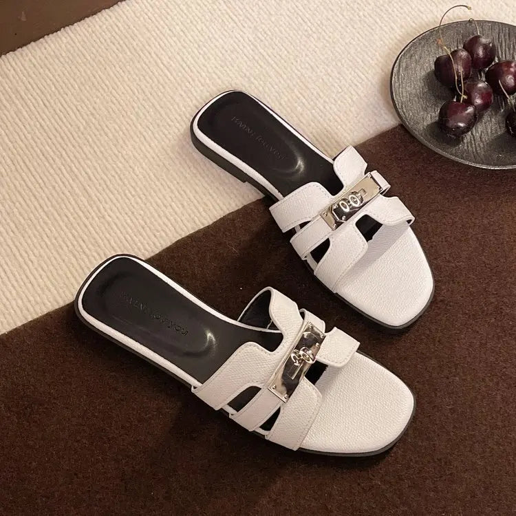 Golden Charm Sandals